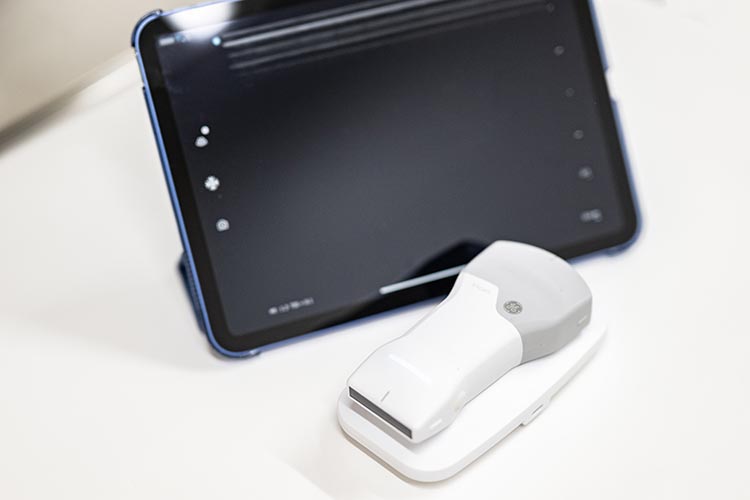 携帯エコー検査装置